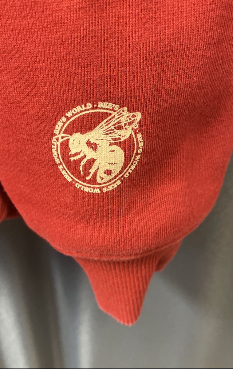The Tubbo Moment Men's Red Ukulele Blueprint Limited Edition Hoodie Sz L