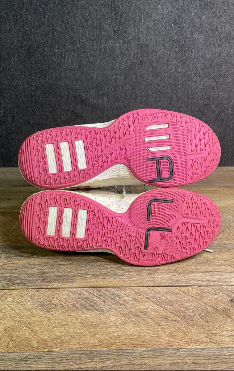 Adidas J Wall 1 Florist City Cherry Blossom Basketball Shoes Men's Size 9.5