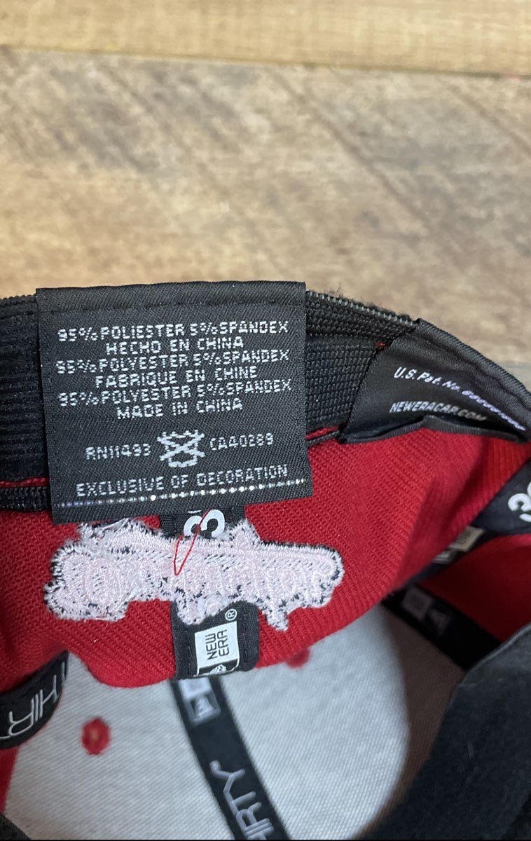 New Era Washington Nationals Toddler 39THIRTY MLB Hat Cap Lot of 2 Red Navy