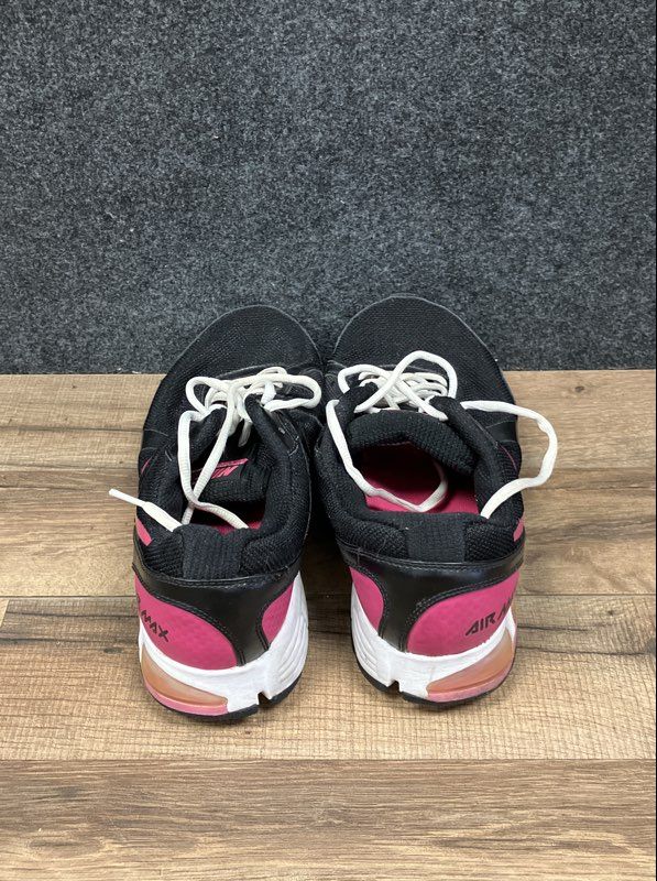 Nike Air Max Run Lite+ Black Pink White Women's Running Shoes Size 10