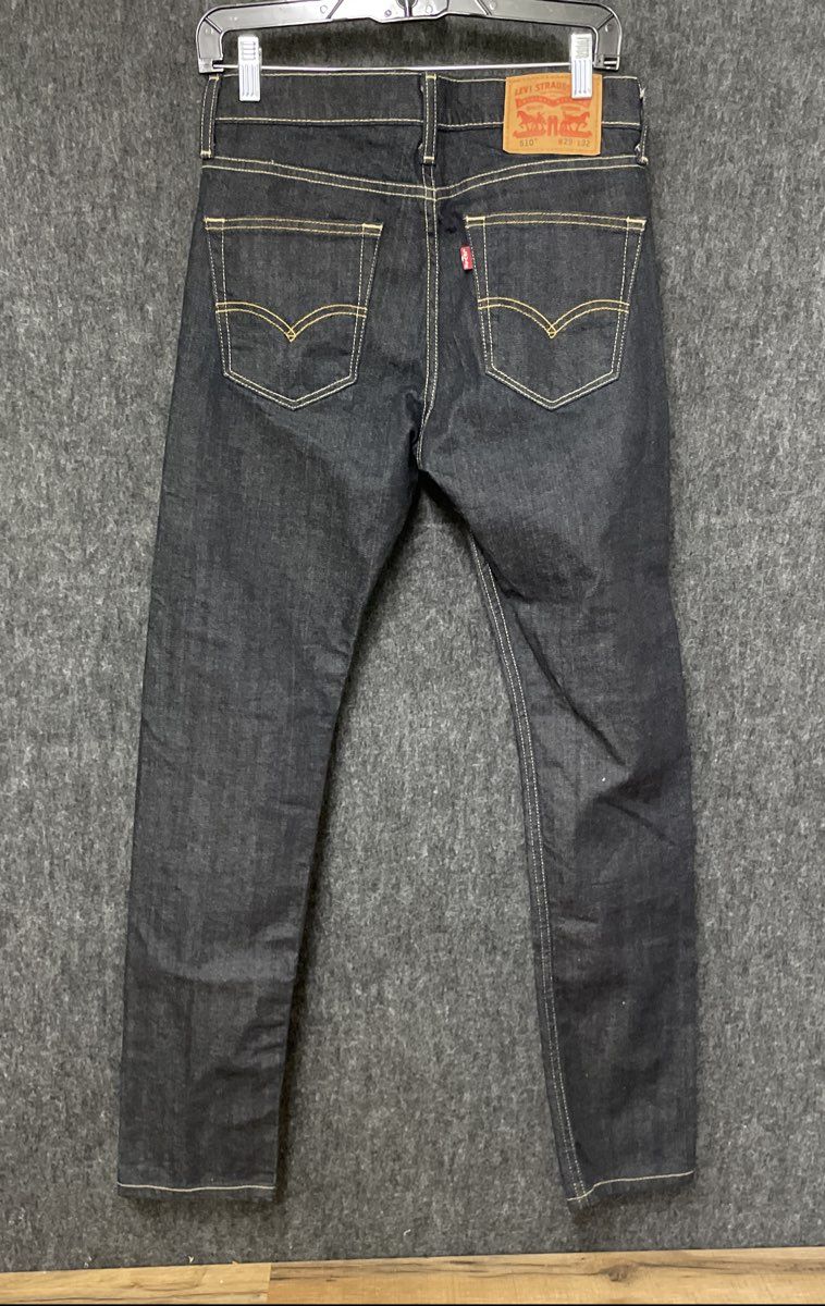 Levi's Men's 510 Skinny Fit Dark Wash Stretch Denim Jeans 29x32