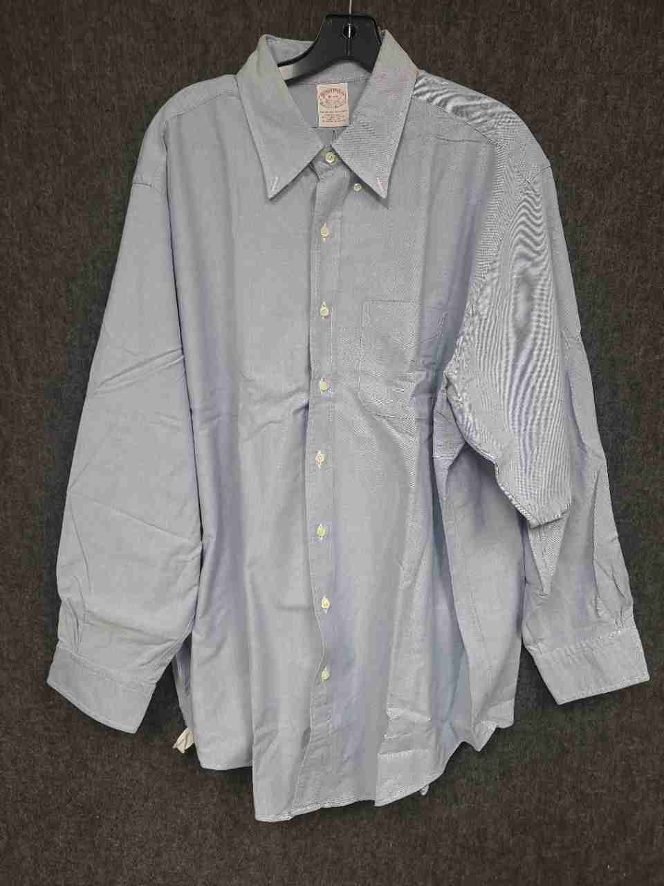 Brooks Brothers Men's Blue Supima Cotton Original Polo Shirt Trad Fit Sz 18-34