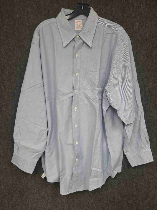 Brooks Brothers Men's Blue Supima Cotton Original Polo Shirt Trad Fit Sz 18-34
