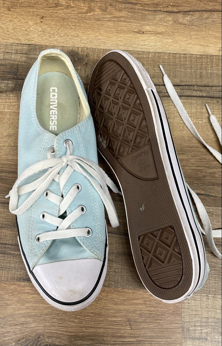 Converse Chuck Taylor All Star Dainty Polar Blue Low Top Women's Size 9.5