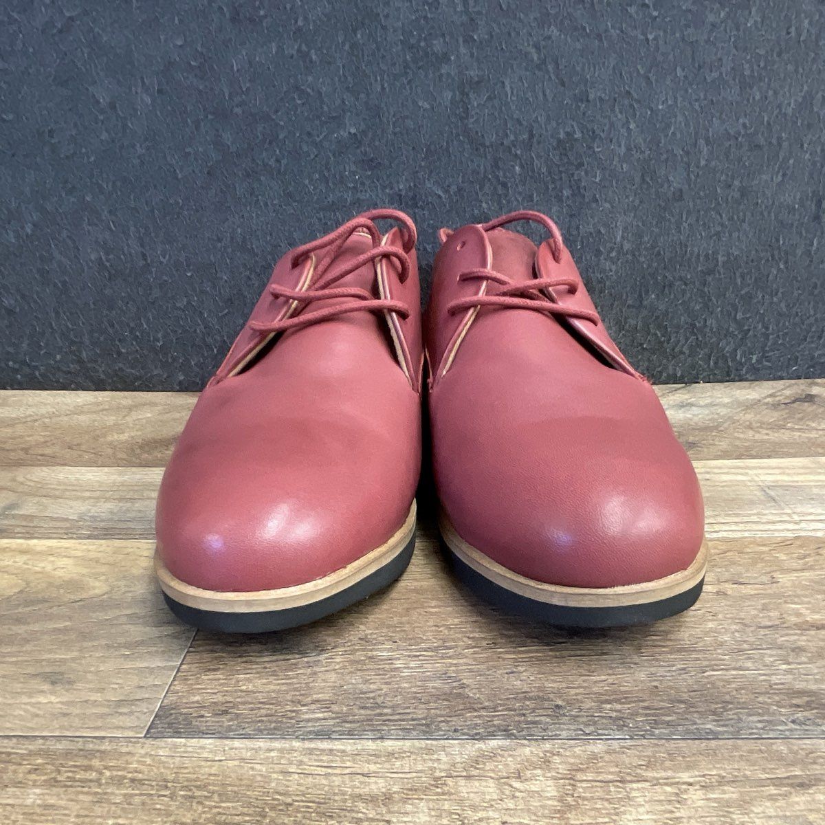 SoftWalk Willis Burgundy Dark Red Leather Lace Up Women's Oxford Shoes Size 8
