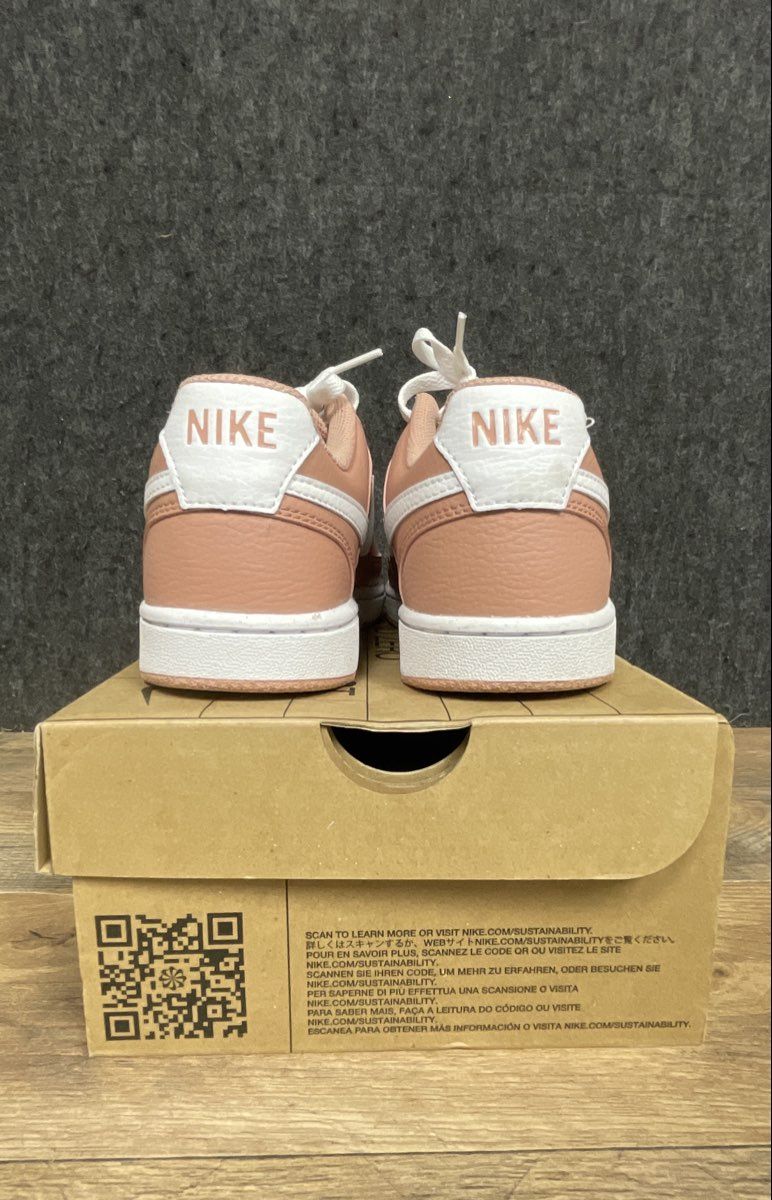 Nike Court Vision Lo NN Rose Whisper White Women's Sneakers Size 6.5