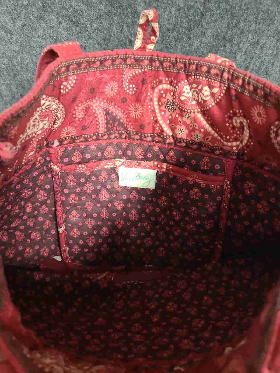 Vera Bradley Handbag Tote Travel Case Eyeglass Case Quilted Lot of 4 Pieces