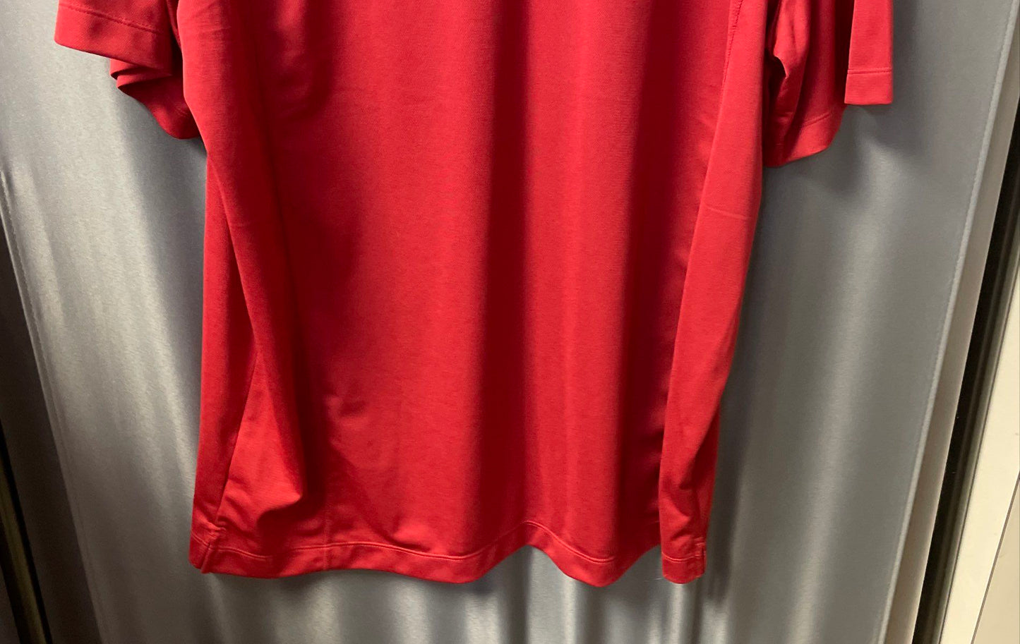 Nike Golf Men's Red Tour Performance Dri-FIT Polo Shirt White Accent Sz XXL