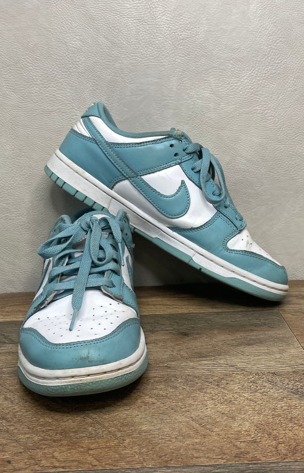 Nike Dunk Low Polar Blue White Sneakers DV0833-106 Men's Size 8.5