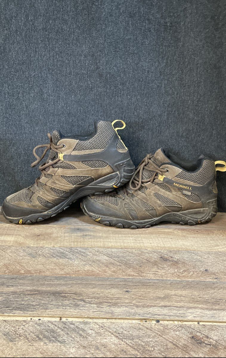 Merrell Moab Rover Waterproof Brown Hiking Shoes Men's Size 11.5W