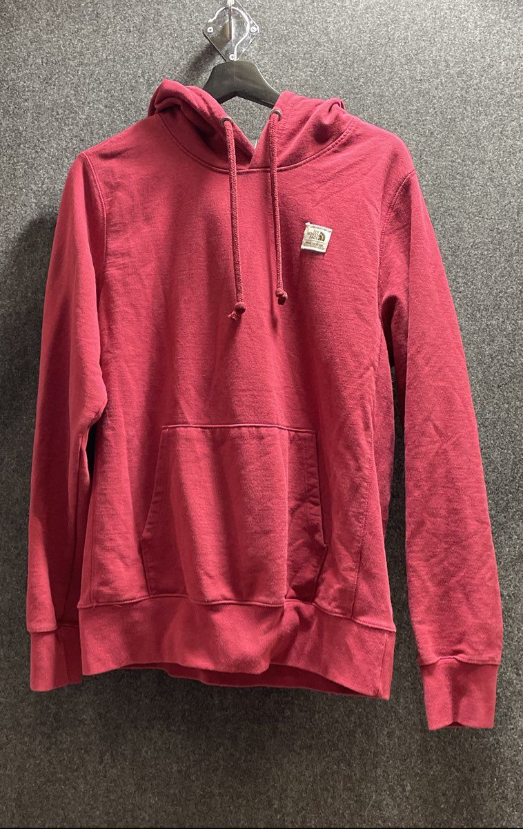 The North Face Women's Maroon Circular Design Hooded Sweater Hoodie Size M