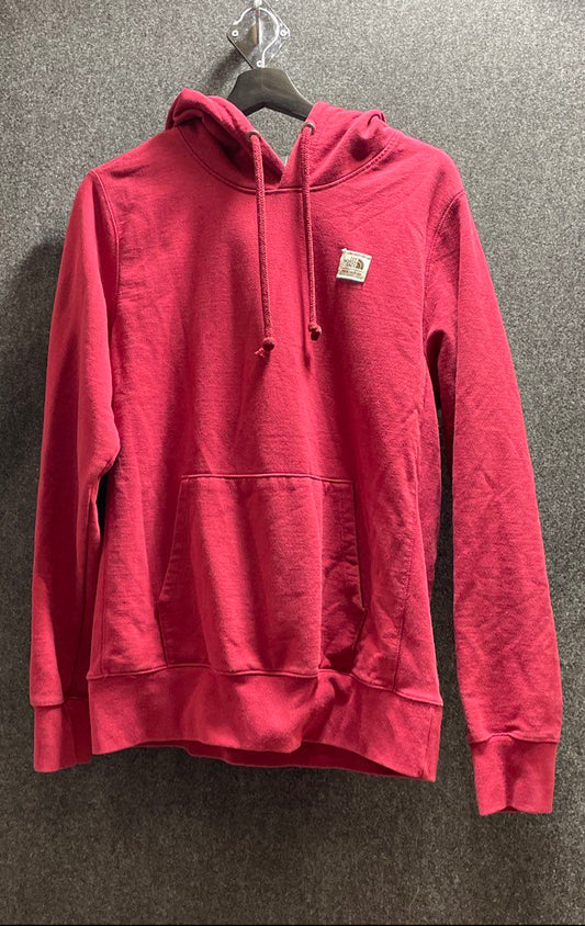The North Face Women's Maroon Circular Design Hooded Sweater Hoodie Size M