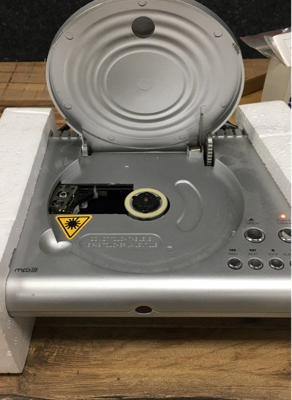 Y2K Coby DVD-287 Compact Top-Loading DVD CD MP3 Player In Original Box