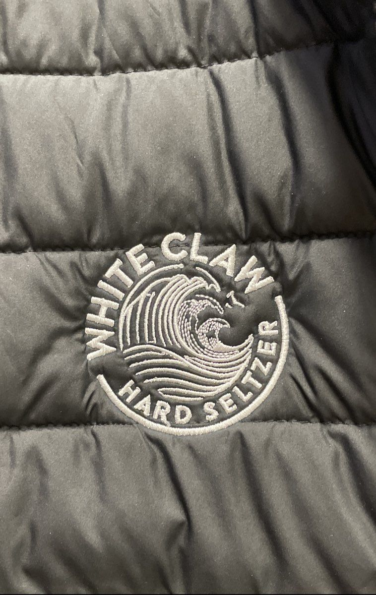 Columbia Men's Powder Lite Vest Black Omni-Heat White Claw Logo Puffer Sz XL