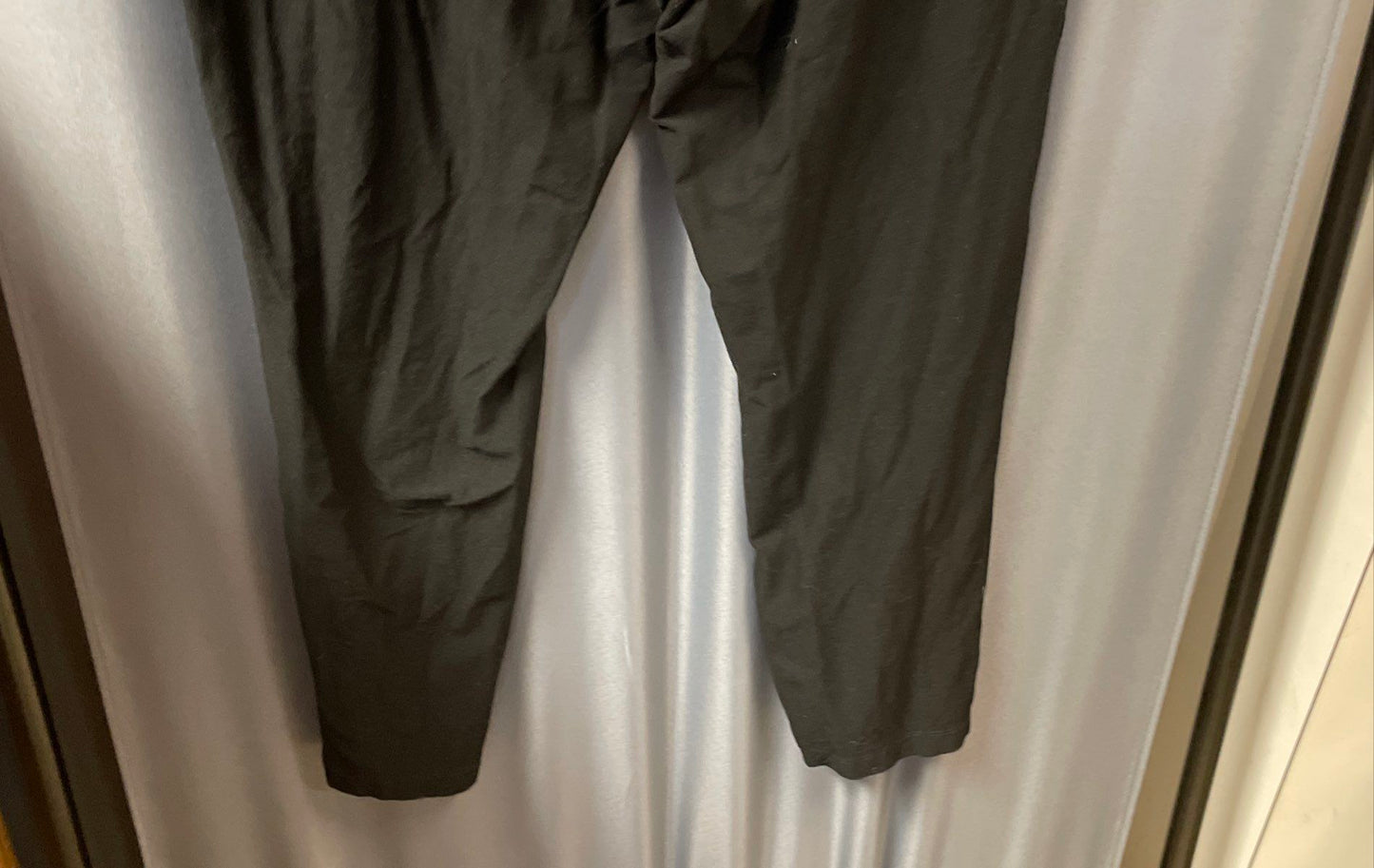 Eileen Fisher Women's Black Viscose Blend Stretch Jersey Leggings Sz XXL