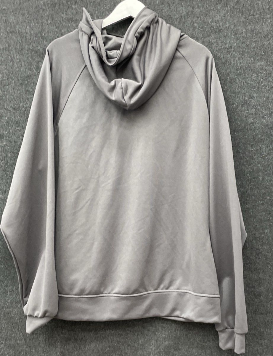 Carhartt Men's Paxton Heavyweight Quarter Zip Hooded Sweatshirt Grey Sz XL