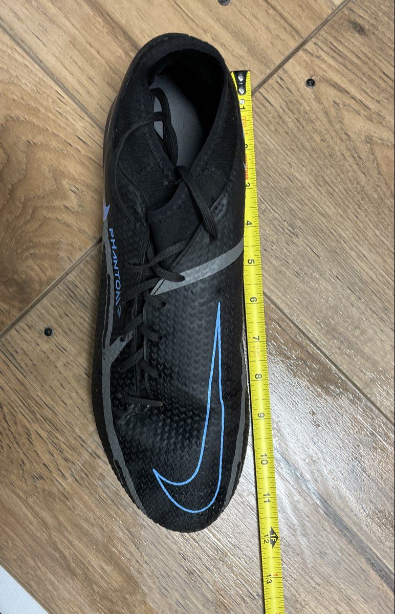 Nike Phantom GT Academy IC Black Blue Indoor Soccer Shoes Size 11