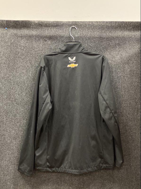 Castore Men's Hendrick Motorsports Chevrolet Track Jacket Black Full Zip Sz M