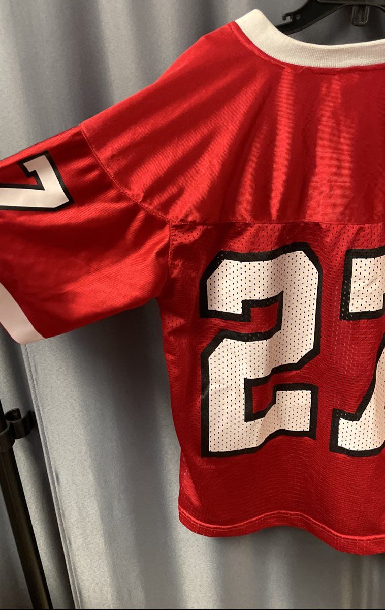 Vintage 2000s Nike Rutgers University Red Football Jersey #27 Sz S
