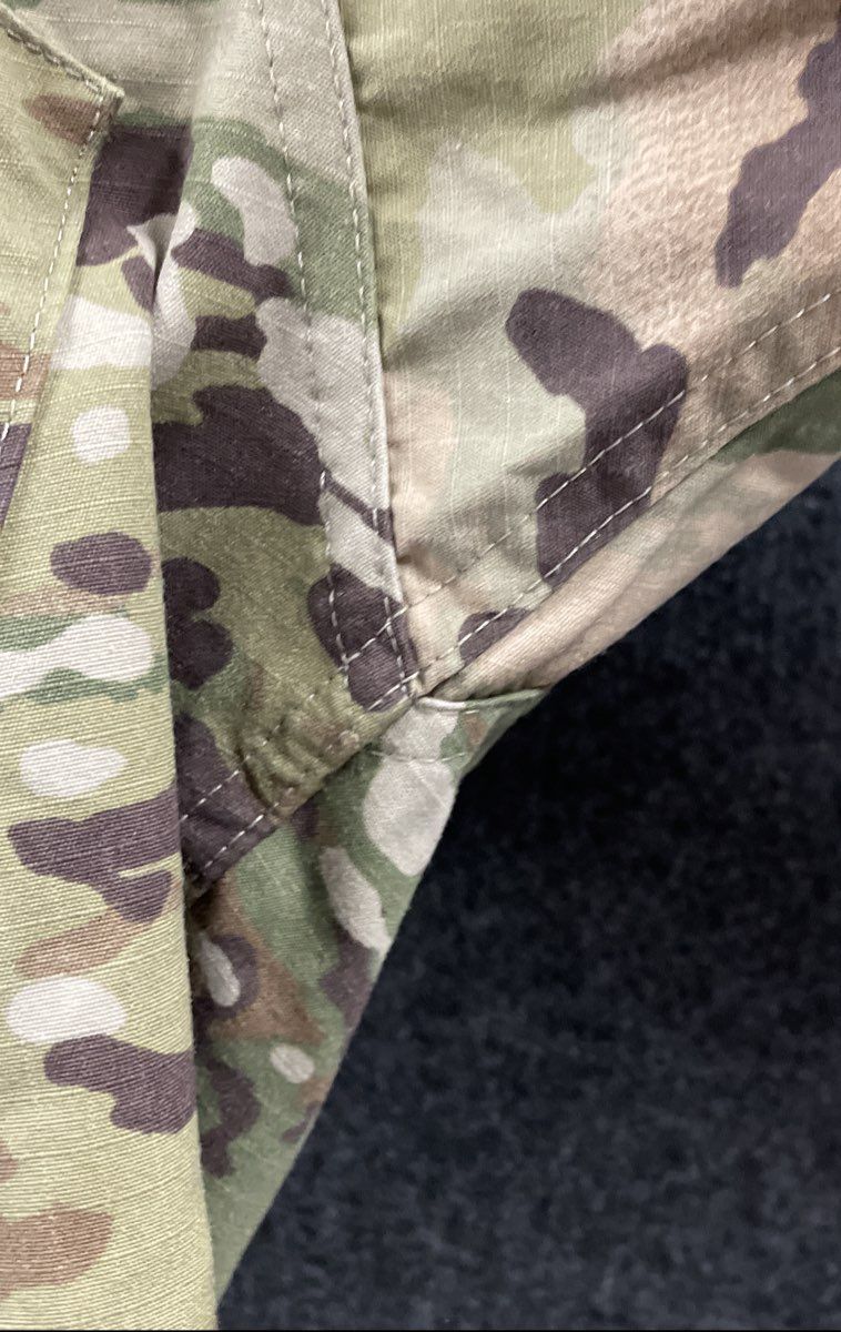 US Army Men's OCP Combat Coat Insect Shield Permethrin Treated NWT Medium Long