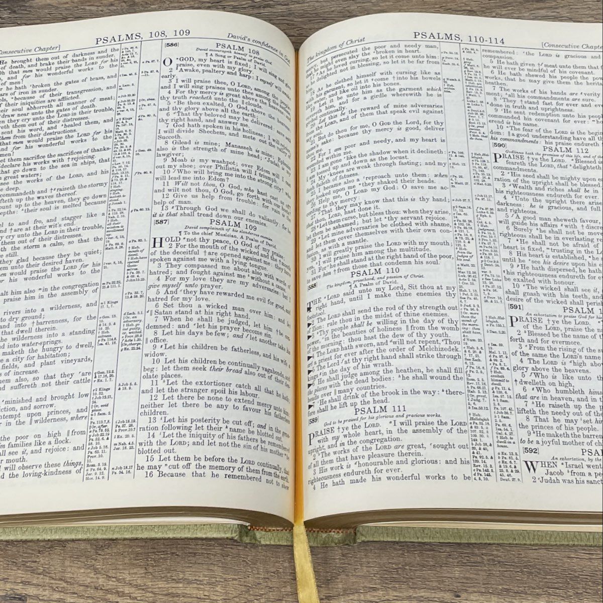 1964 Heirloom Bible KJV Master Reference Edition Red Letter Vintage Family