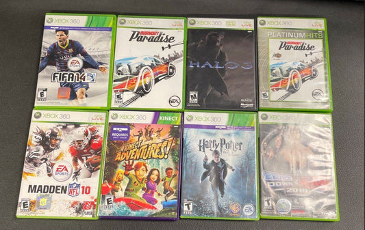 Lot of 8 Assorted Xbox 360 Games *Tested*