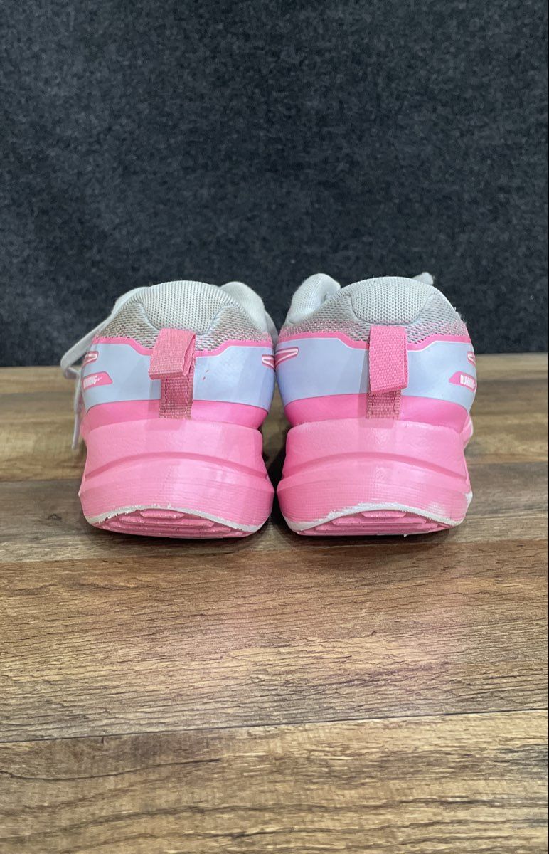 Nike Downshifter 12 Pink Blue Grey Youth Running Shoes Size 6Y