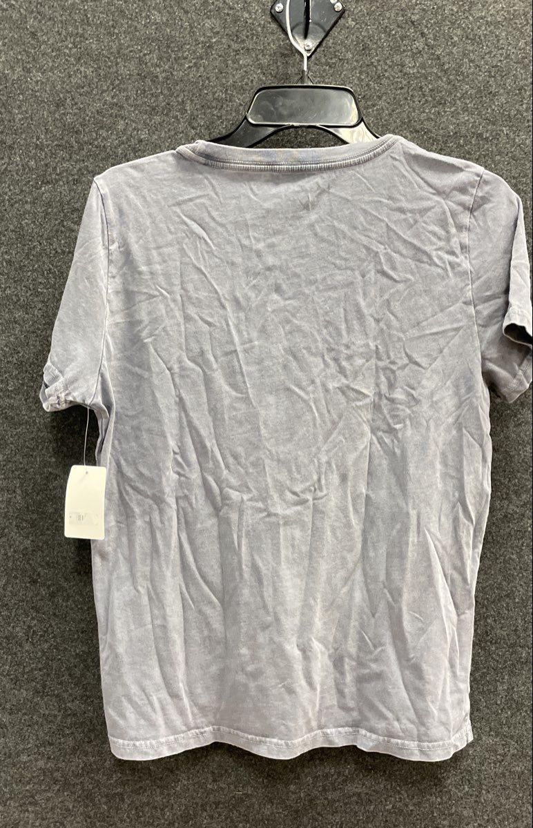 Lucky Brand Women's Faded Blue Celestial Sun Graphic T-Shirt NWT Size M