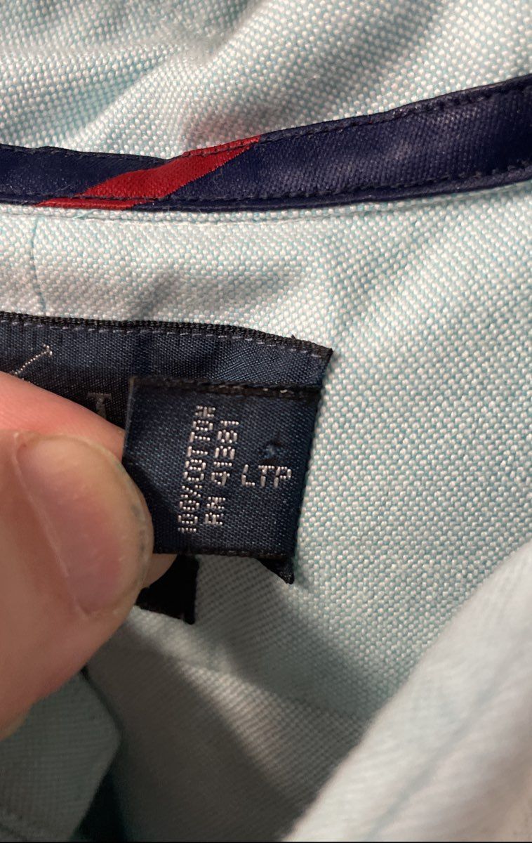 Polo Ralph Lauren Men's Aqua Blue Classic Fit LS Button Down Shirt Size XL