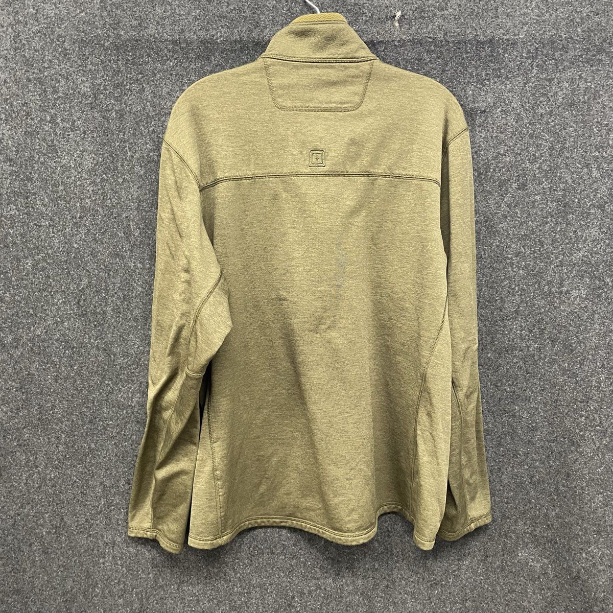 5.11 Tactical Men's Green 1/4 Zip Recon Grid Fleece Pullover Jacket Sz L