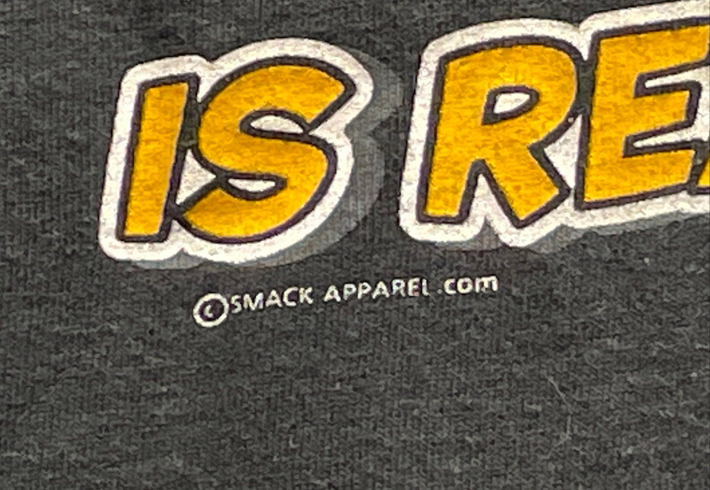 Smack Apparel Men's Black Vintage Y2K Pittsburgh Steelers Parody T-Shirt Sz L
