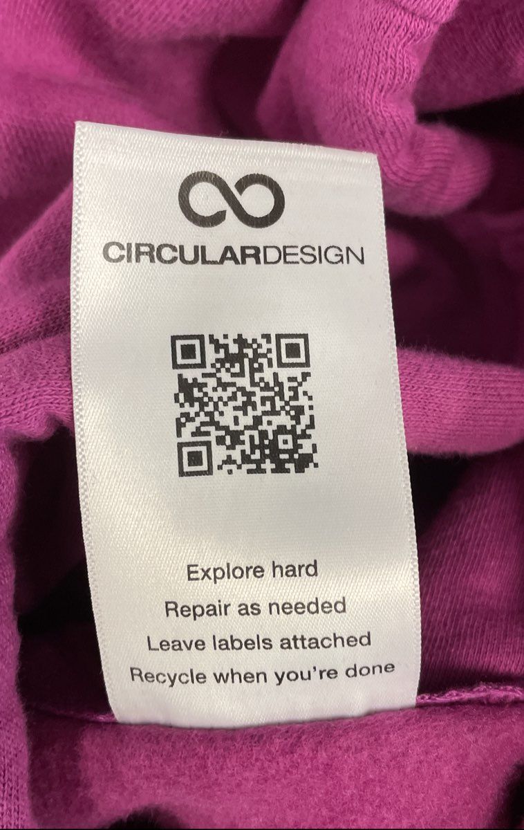 The North Face Women's Pink Hoodie Camo Box Logo Pullover Circular Design Sz M