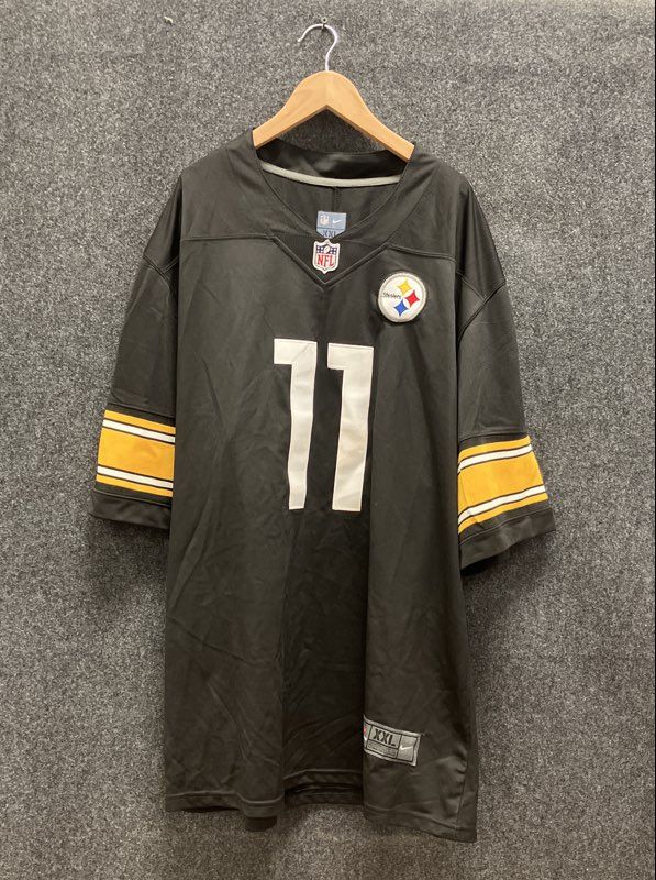 Nike NFL Pittsburgh Steelers Chase Claypool #11 On Field Jersey Black Sz XXL