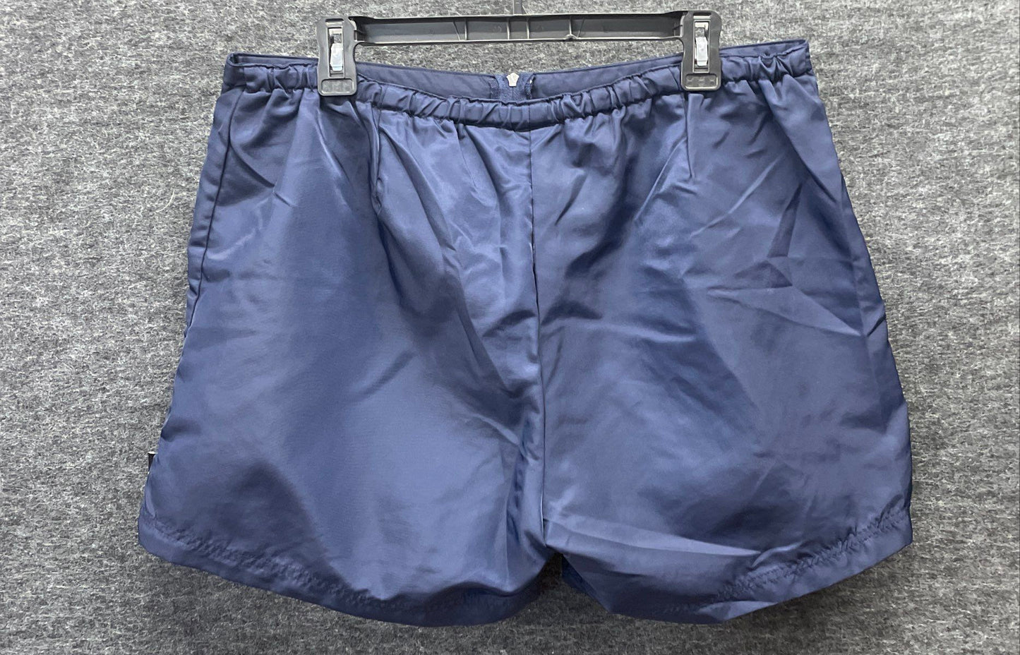 Nike Youth Boys Navy Blue Vintage Y2K Nylon Athletic Swim Shorts Sz XL 16-18