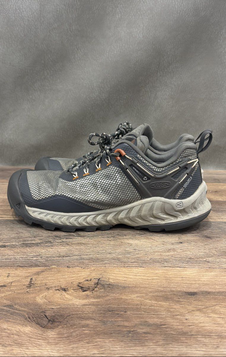 Keen NXIS EVO Low Waterproof Grey Hiking Shoes Women's Size 8