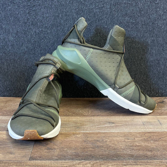 PUMA Fierce Rope Olive Green Women's High Top Training Sneaker Size 8