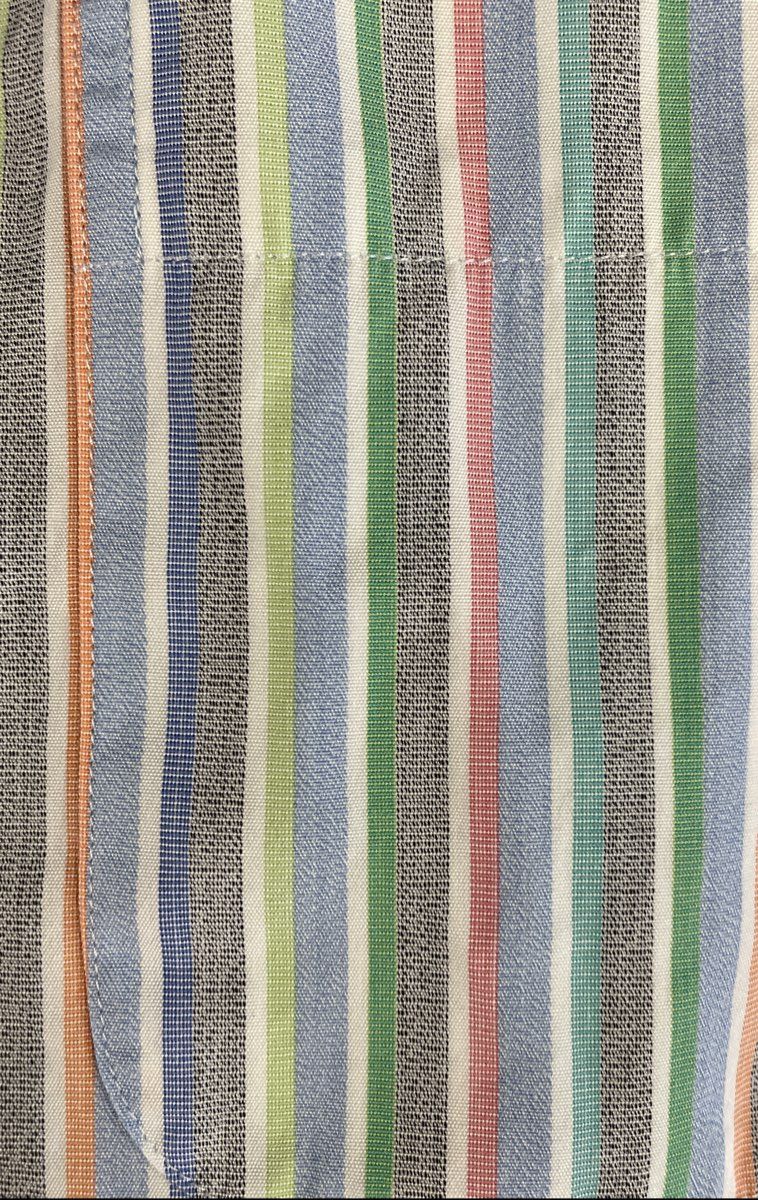 Alexander Julian Men's Striped Italian Cotton Shirt Multicolor XL