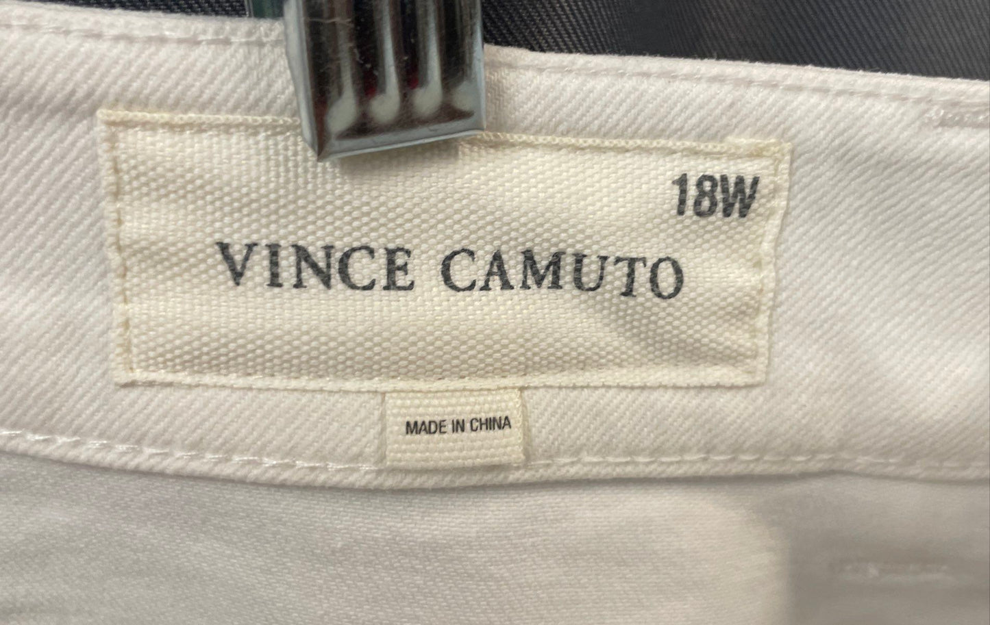 Vince Camuto Women's Ultra White Skinny Jeans Essentials Size 18W NWT
