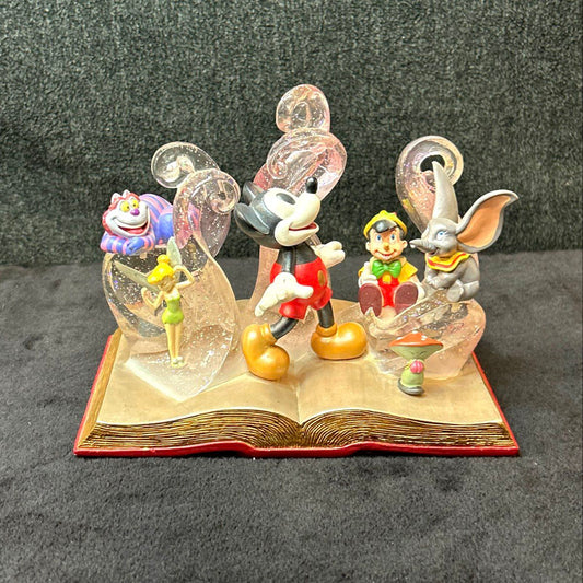 Disney Mickey & Friends Storybook Figurine Tinker Bell Dumbo Pinocchio