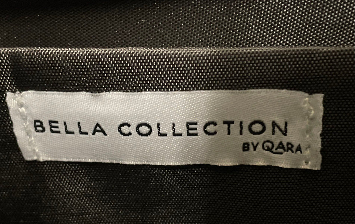 Bella Collection by Qara Rainbow Faux Snakeskin Envelope Clutch Crossbody Bag