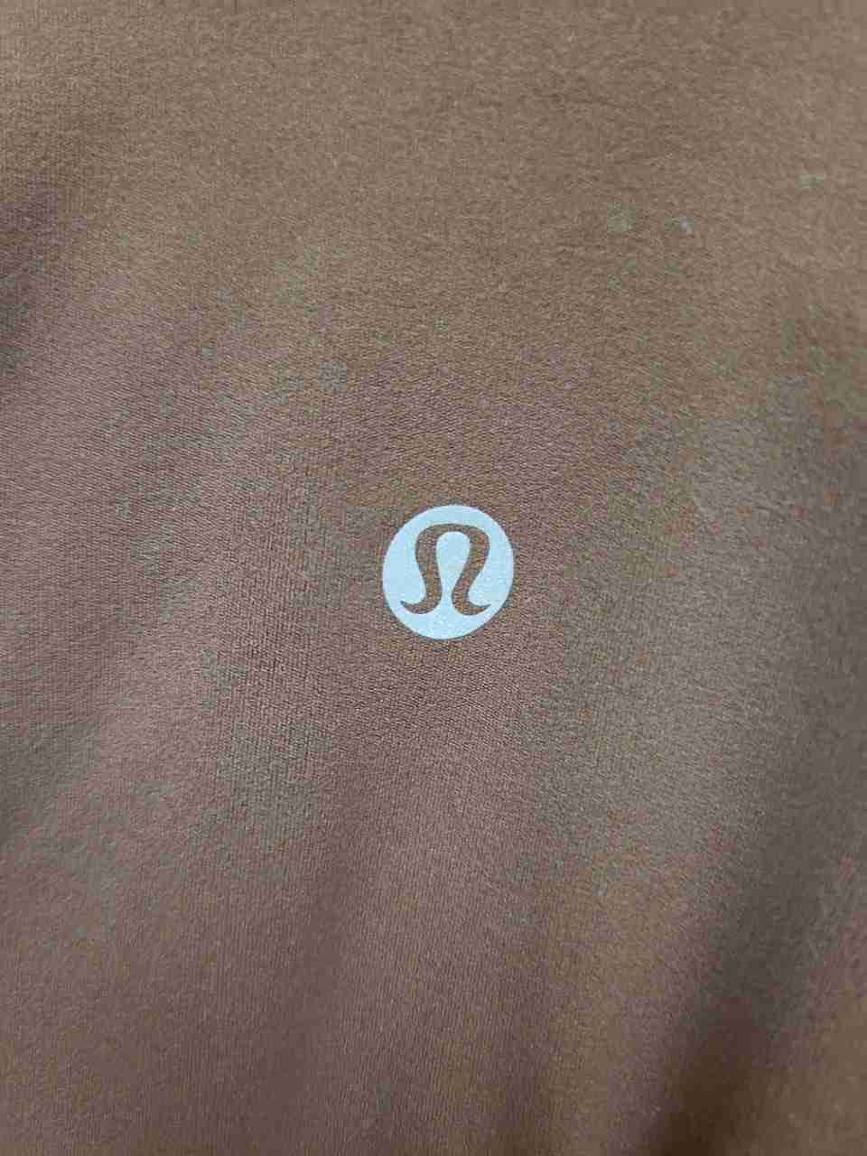 Lululemon Women's Align Tank Top Brown V-Neck Cropped Yoga Athletic Workout Sz 4
