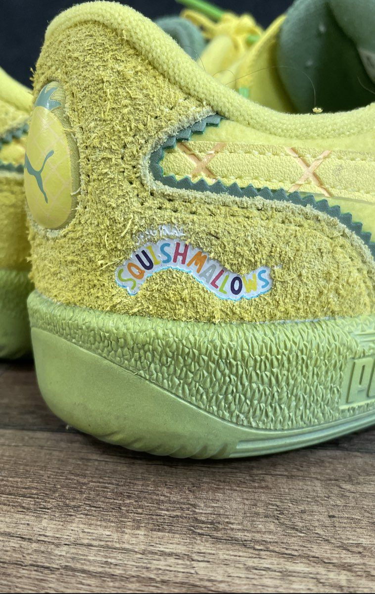 Puma Palermo Maui the Pineapple Yellow Suede Women's Size 7
