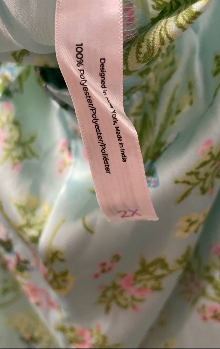 Adore Me Women's Green Floral Satin Pajama Set Cami & Shorts Lace Trim Sz 2X