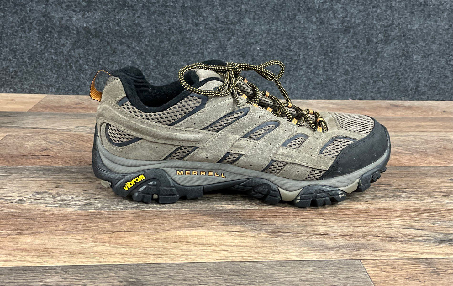 Merrell Moab 2 Ventilator Walnut Suede Mesh Hiking Shoes Men's Size 9 Wide