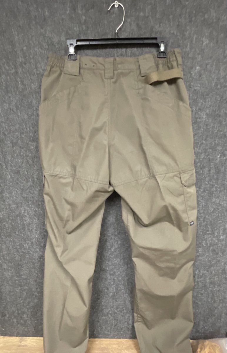 5.11 Tactical Men's OD Green Taclite Pro Ripstop Cargo Work Pants Sz 34x34