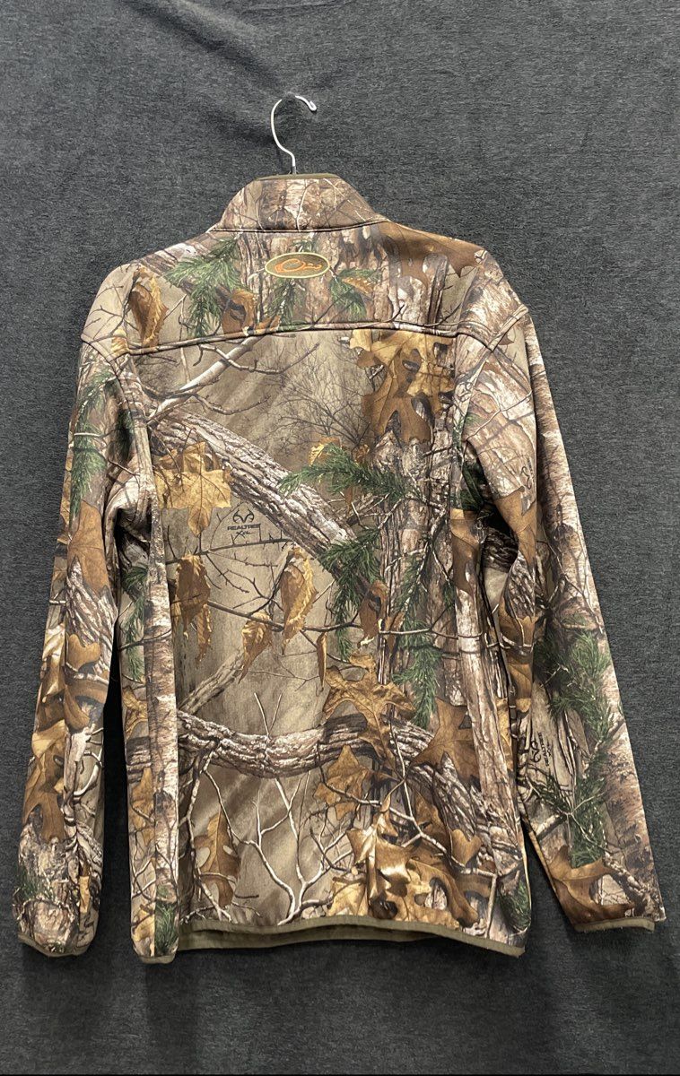 Drake Non-Typical Men's Pullover Realtree Xtra Camo Fleece 1/4 Zip Sz M