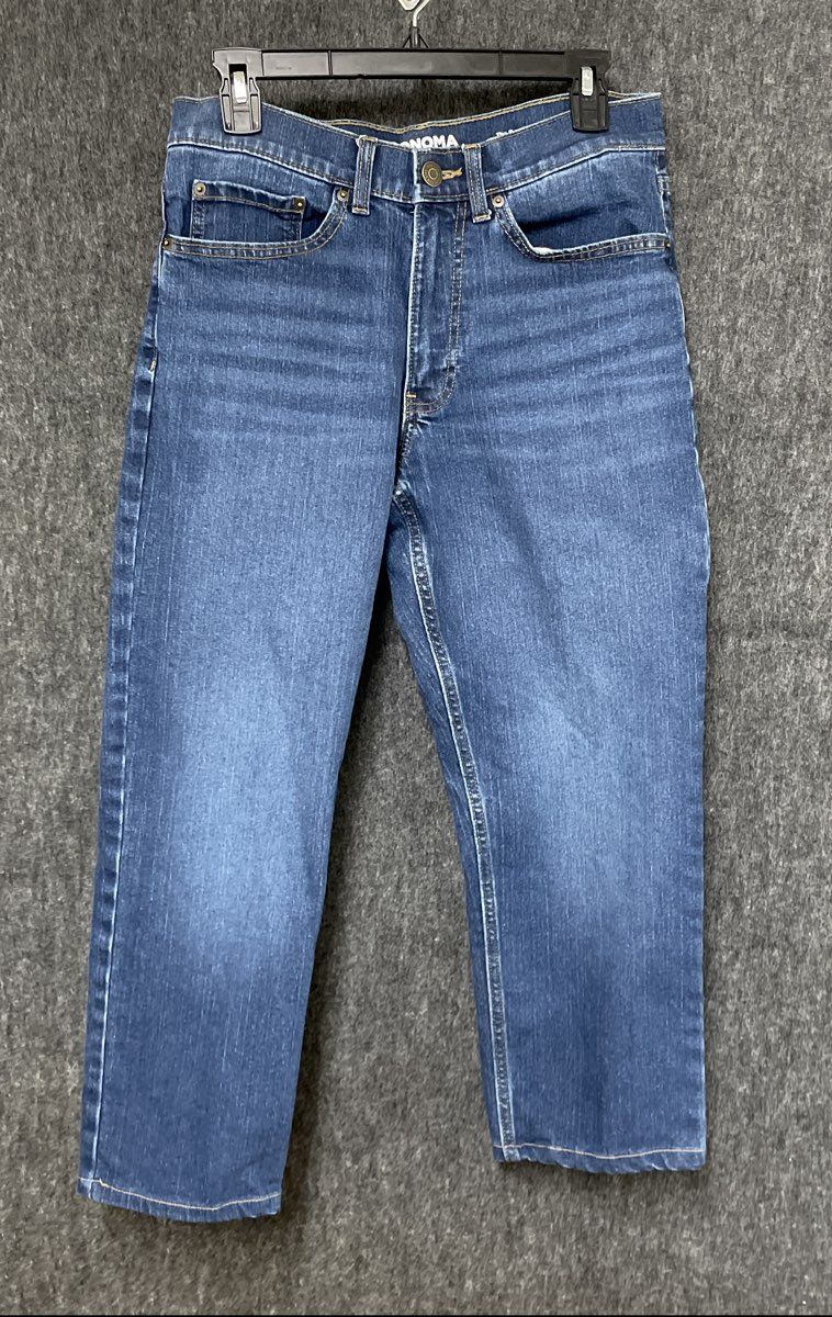 SONOMA Goods for Life Men's The Everyday Jean Regular Blue Denim Sz 30x30