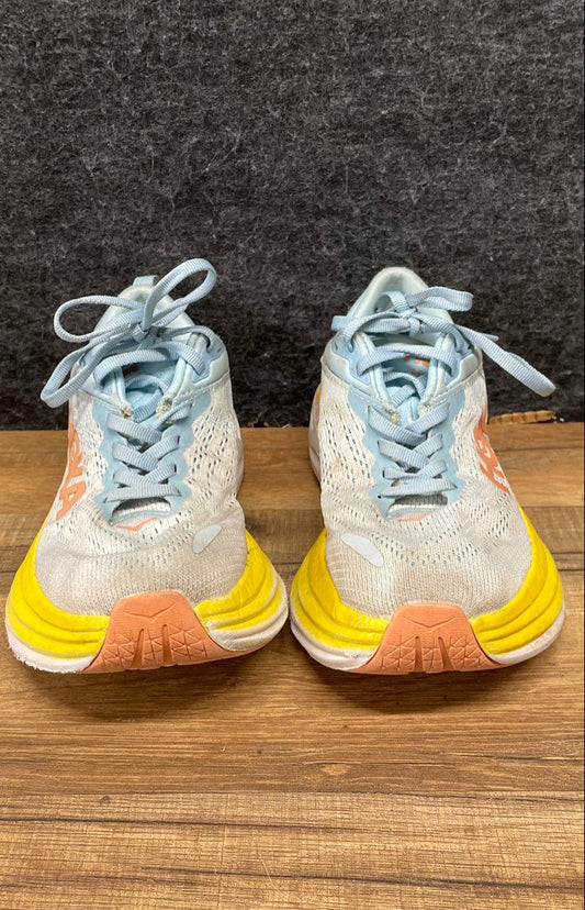 Hoka One One Bondi 8 Summer Song Cantaloupe Women's Running Shoes Size 5.5