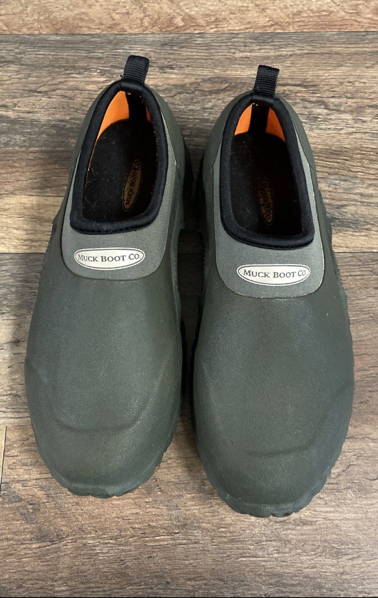 Muck Boot Co. Muckster II Low Moss Green Garden Shoes Size Men's 6 Women's 7