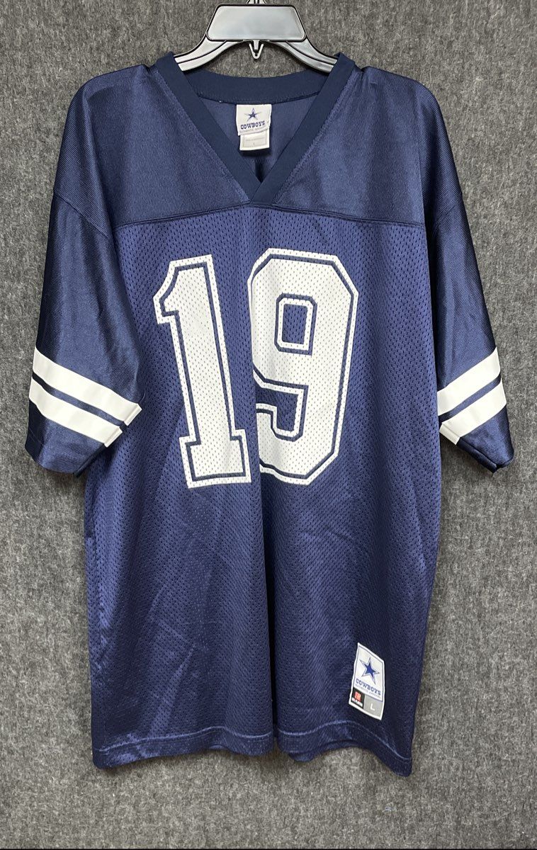 NFL Dallas Cowboys Men's Jersey Blue Miles Austin #19 Size L